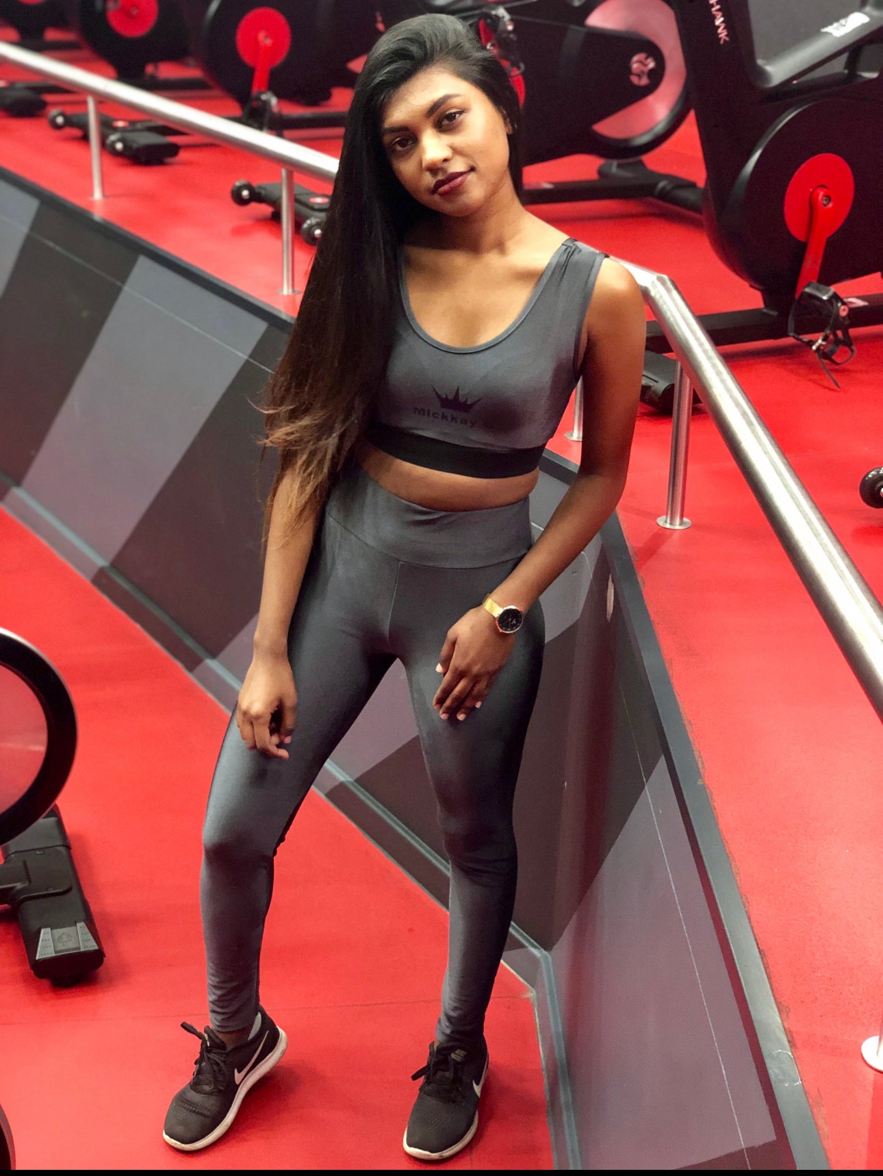 Chrome Flex Metallic Leggings