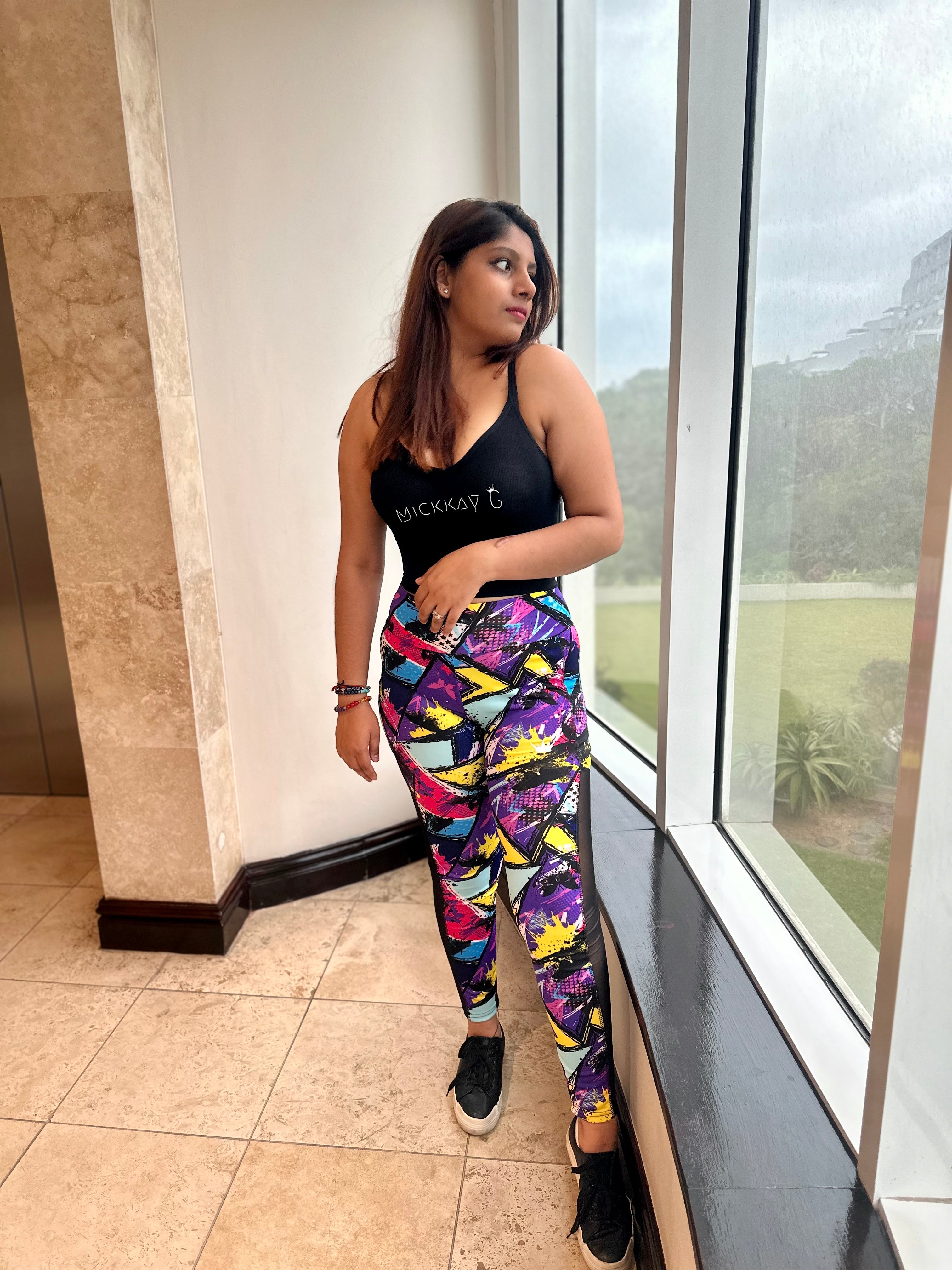 Butterfly Sanctuary Mesh Leggings