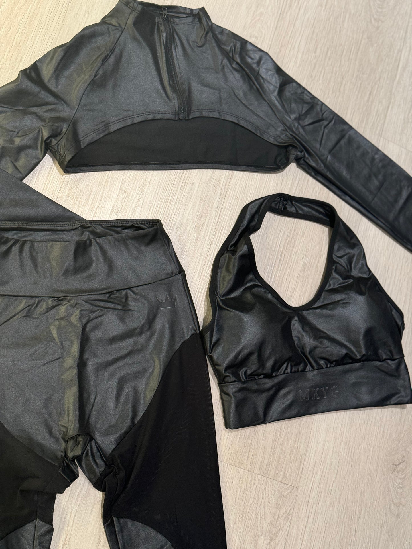 Foxy Pleather 3 pc Set