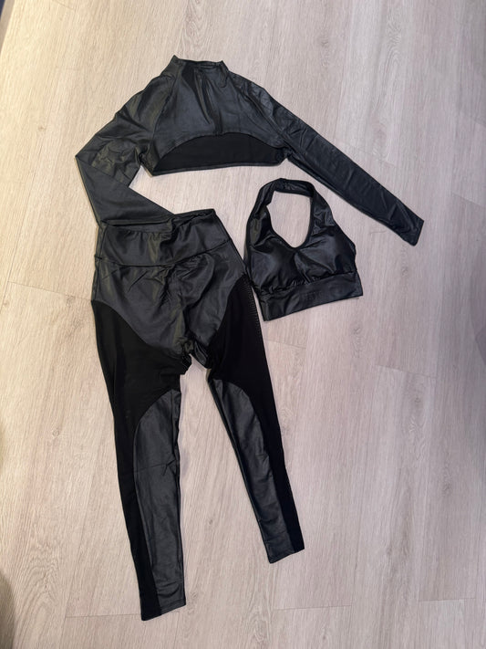 Foxy Pleather 3 pc Set