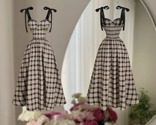 Cheryl midi flare dress