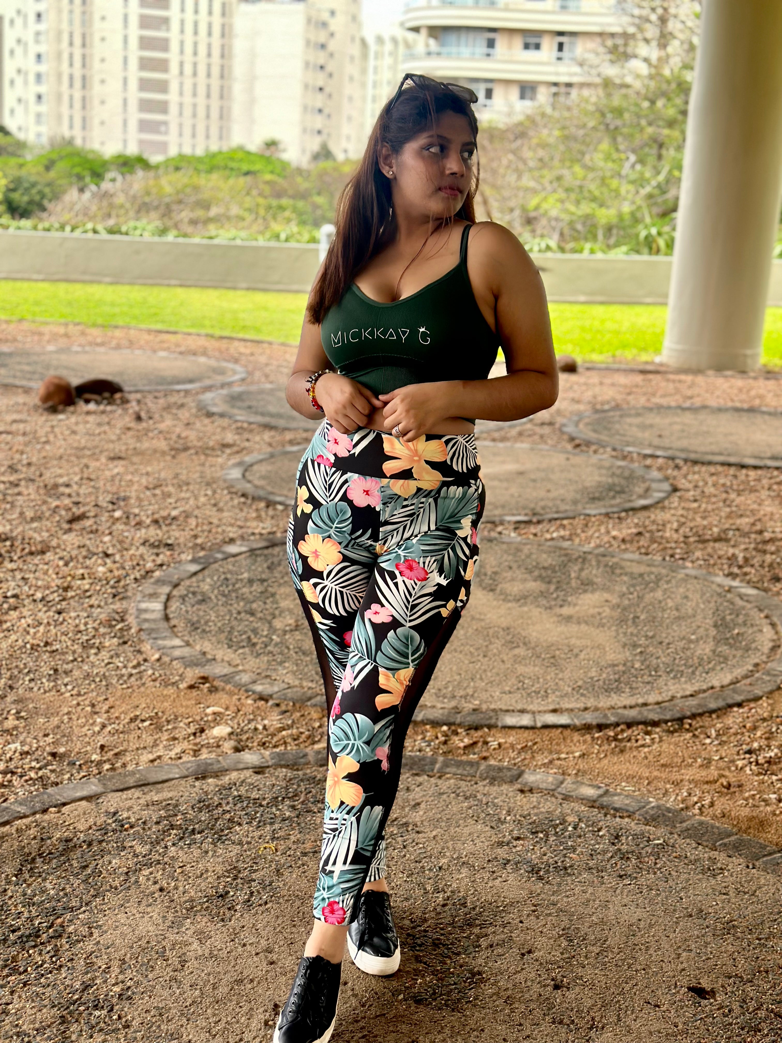 Island Dream Mesh Leggings