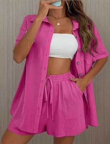 Breezy Summer Shorts Set