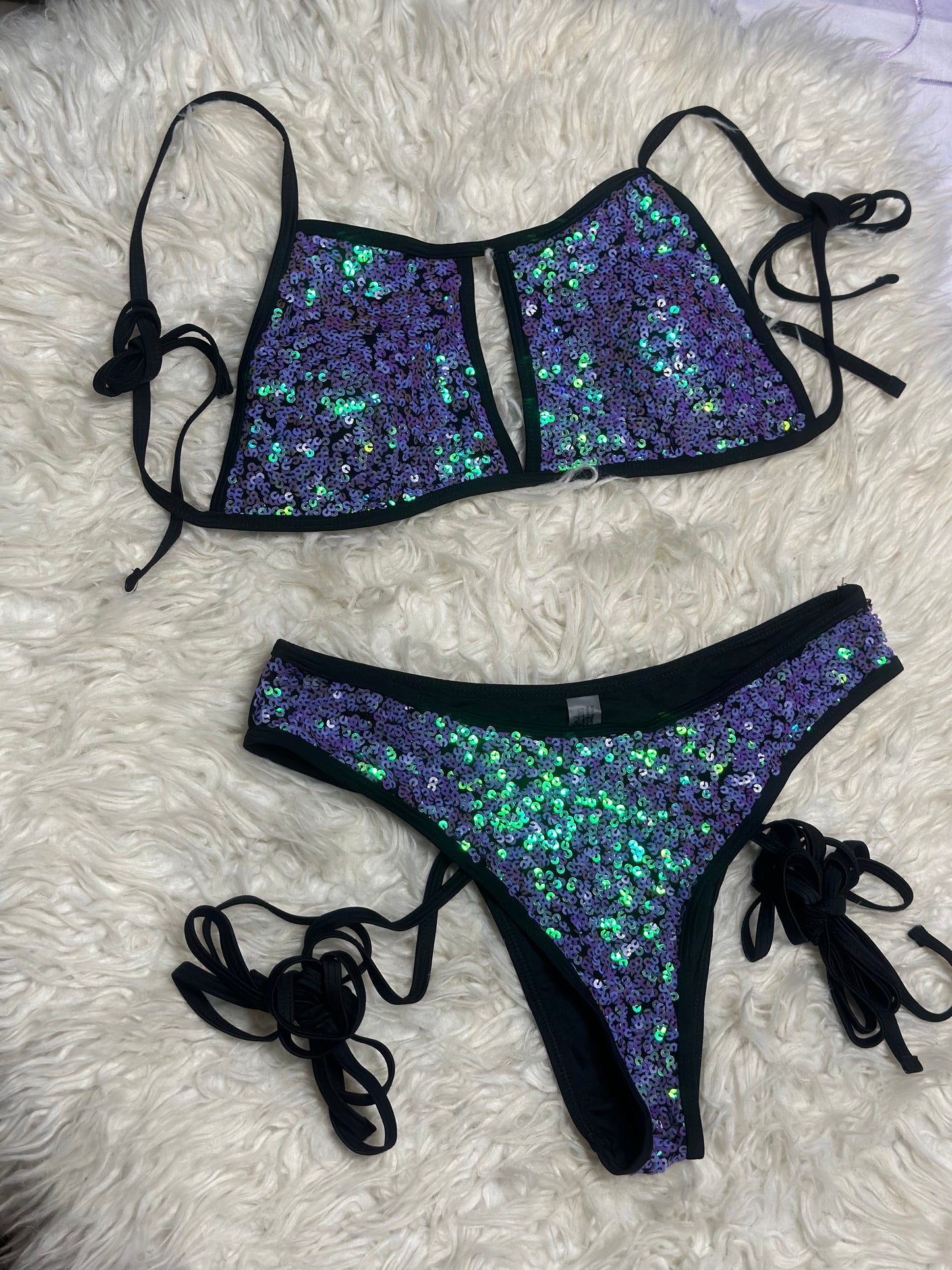 Purple fantasy bikini