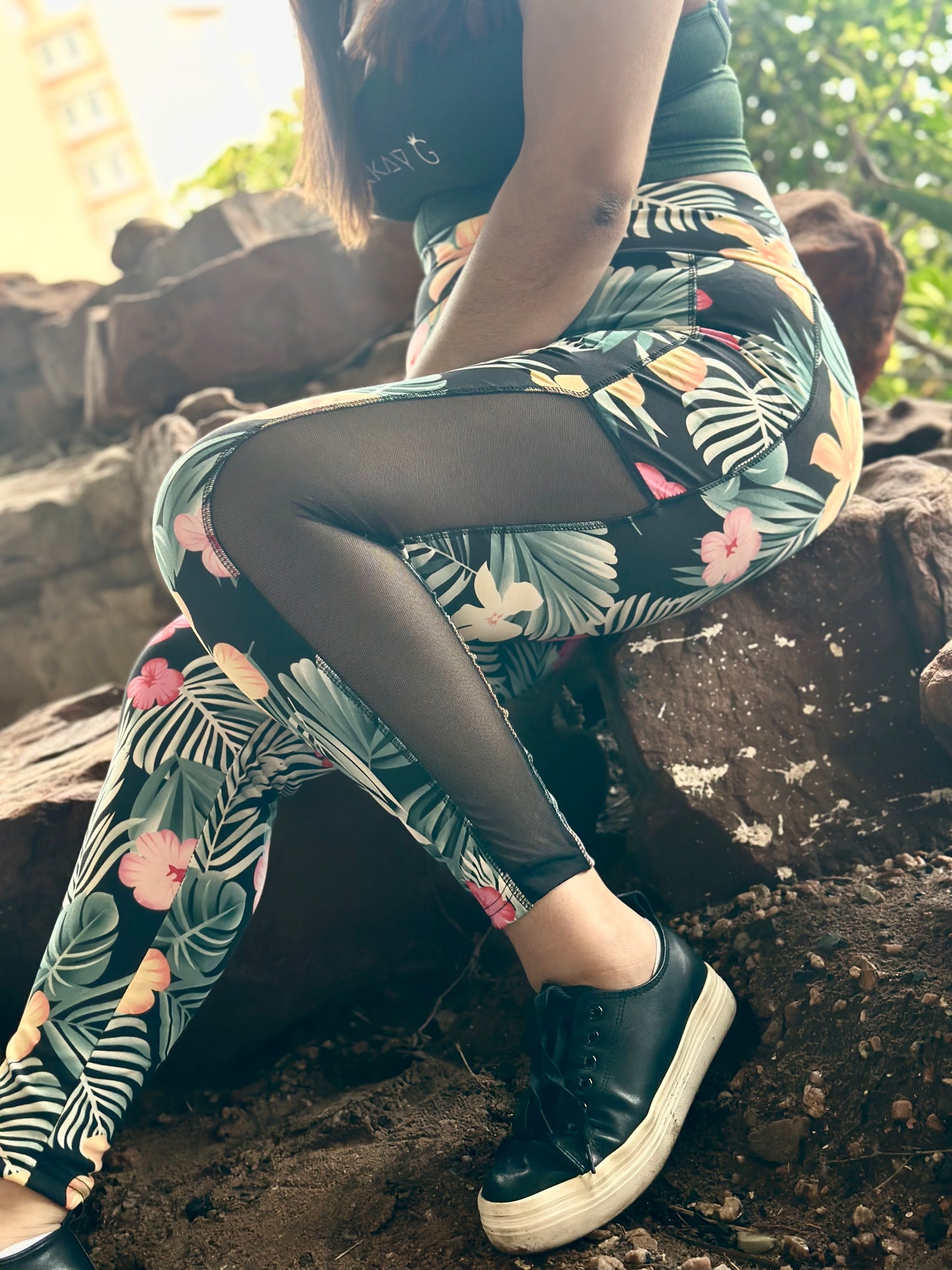 Island Dream Mesh Leggings