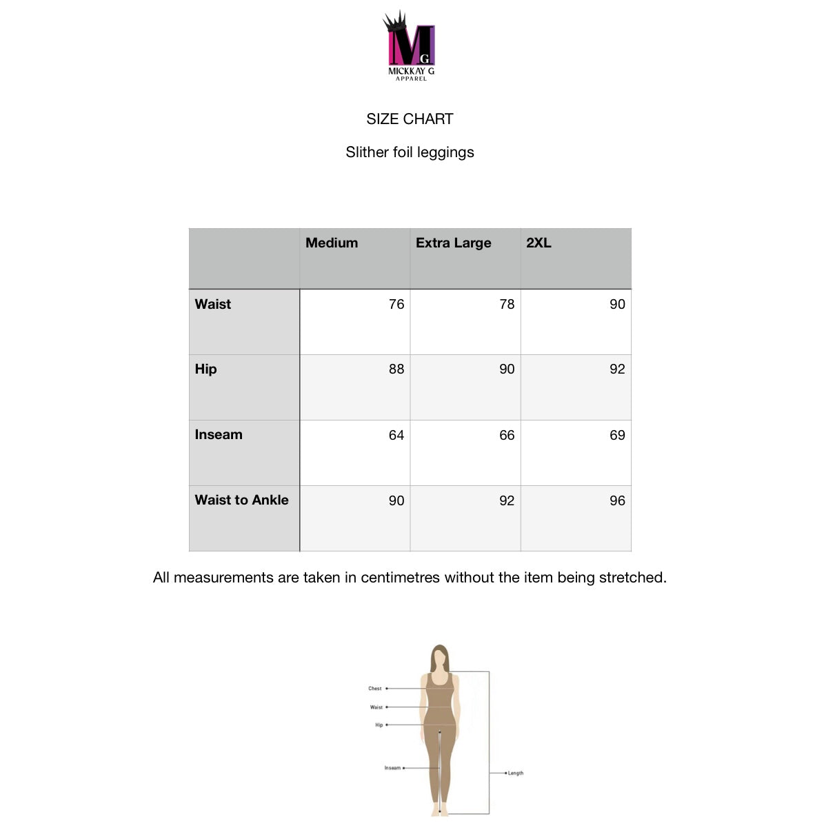 Slither foiled leggings