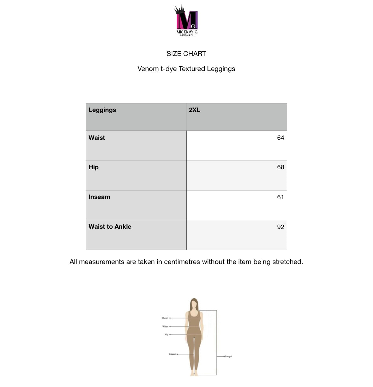 Venom T-dye textured leggings