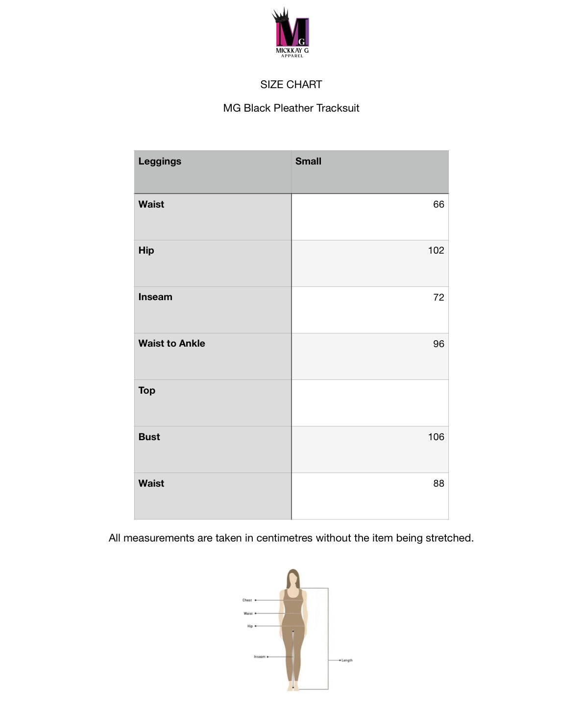 MG BLACK -Pleather tracksuit