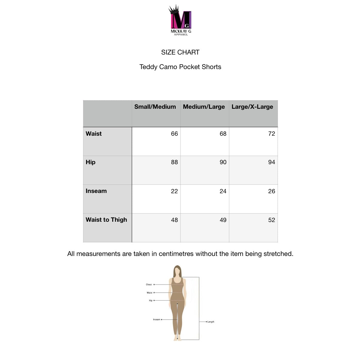 Teddy Camo Pocket Shorts