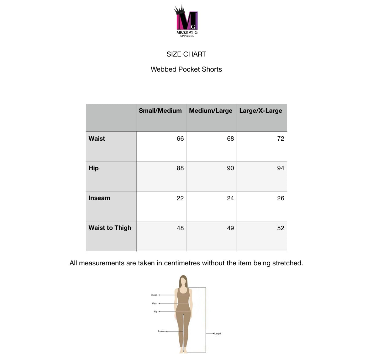 Webbed Pocket shorts