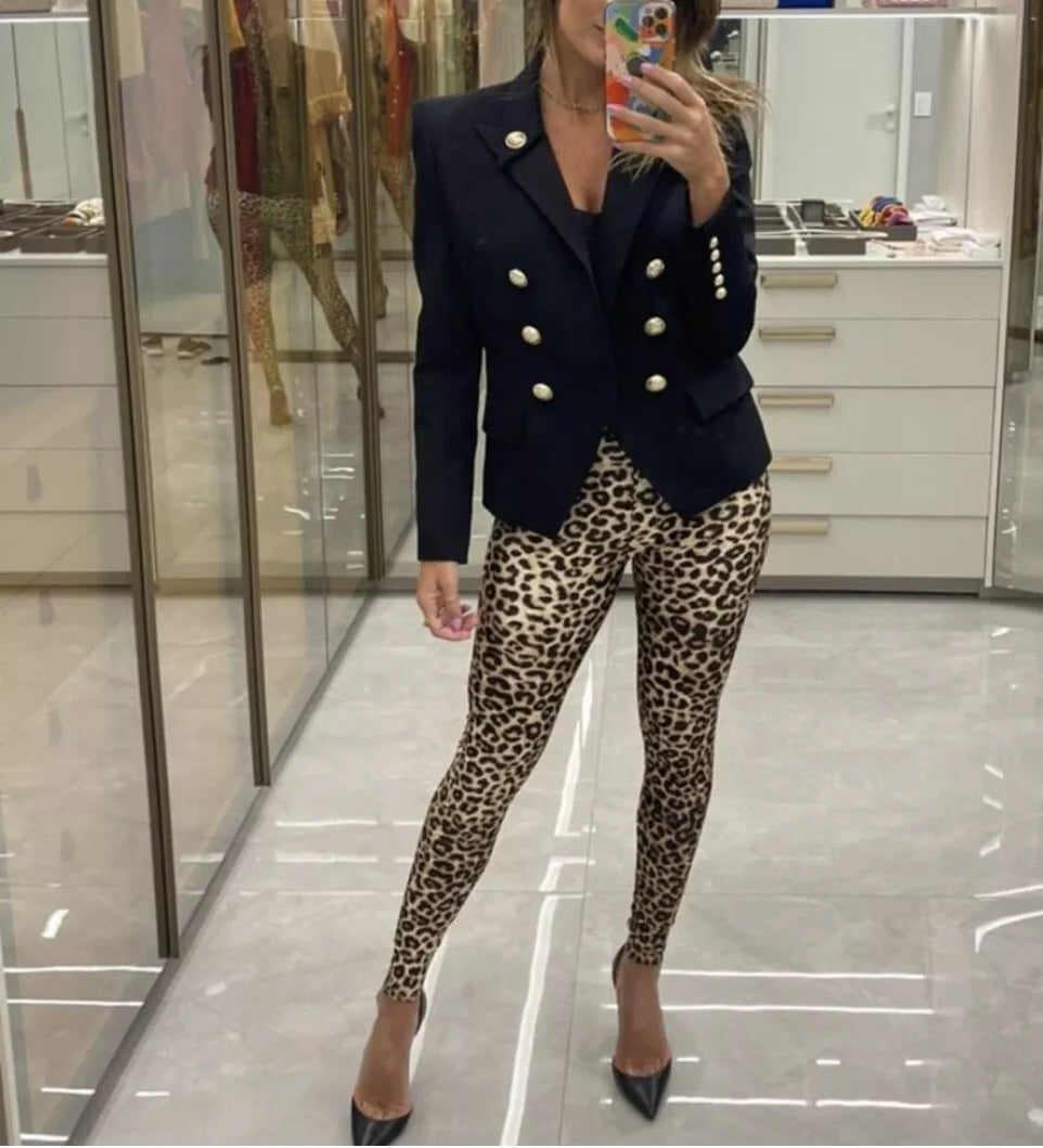 Leopard casual leggings
