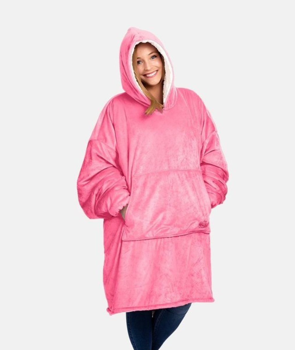 Oversized Pink Hoody