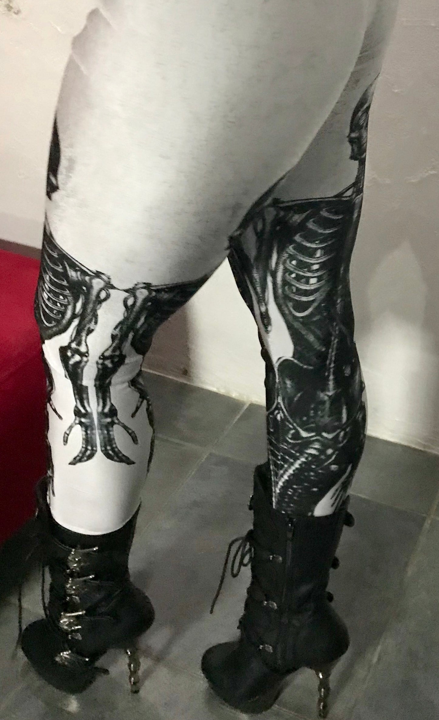 Mechro Skeleton Leggings
