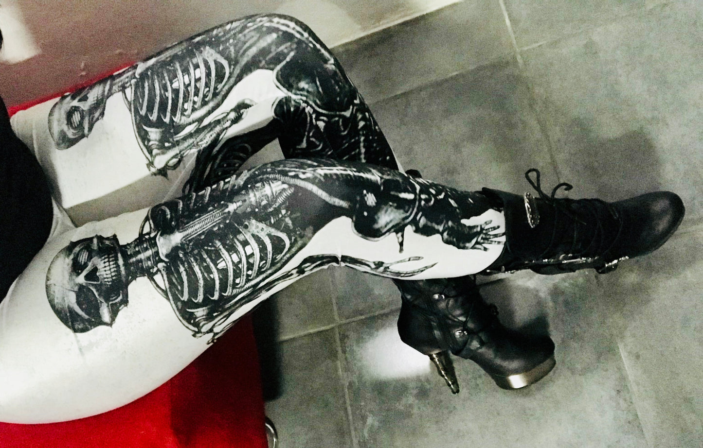 Mechro Skeleton Leggings