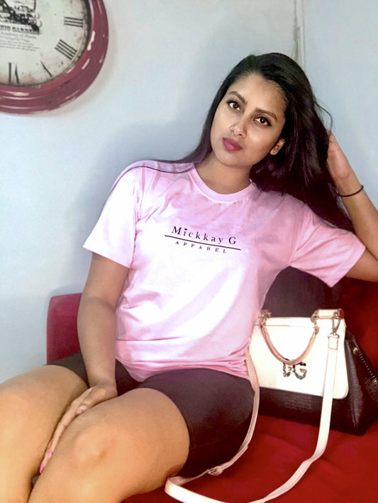 Biker shorts set -Pink