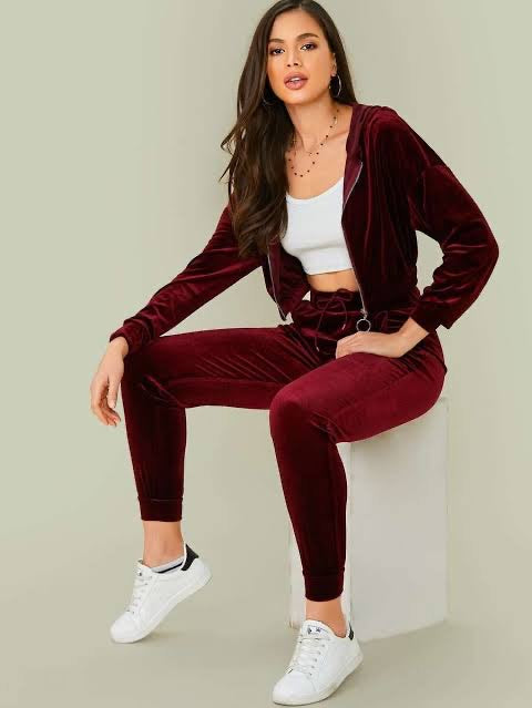 Valentina: Velvet Tracksuit
