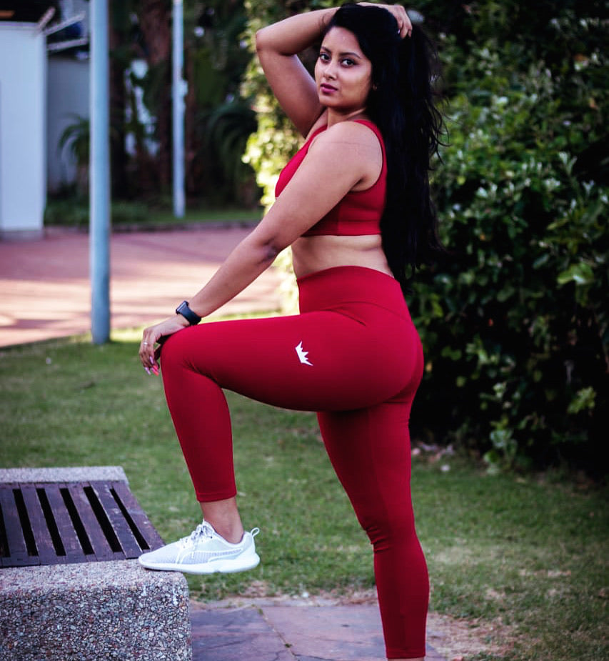 MG Red Textured Set