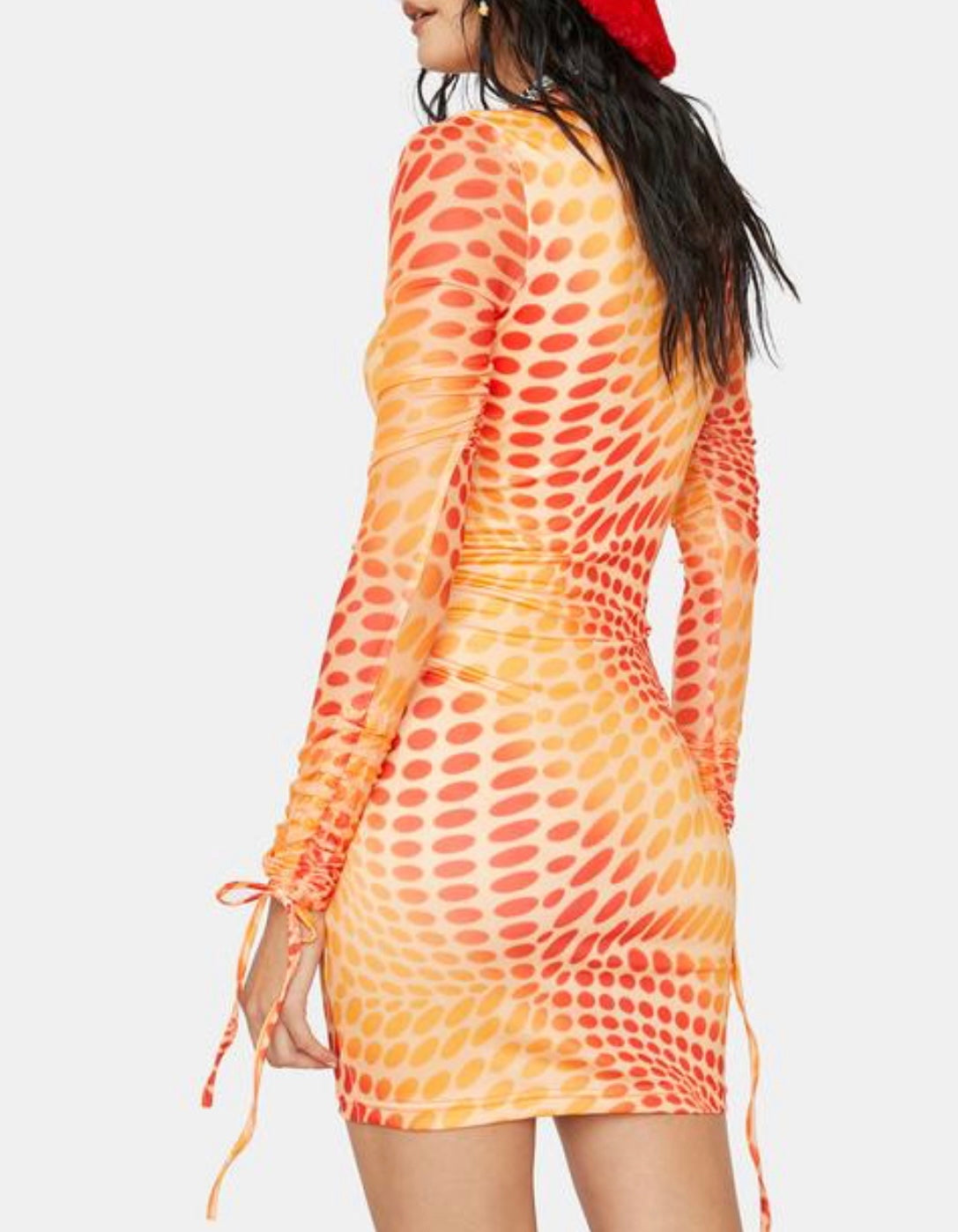 Citrus bodycon dress