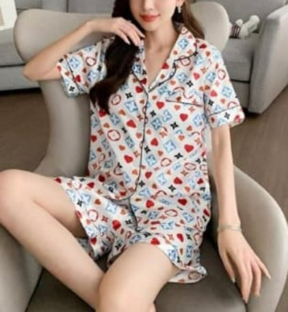 Sherri Satin PJ's Set