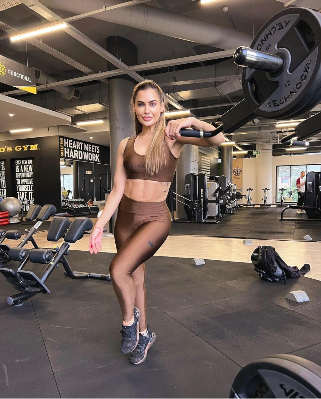 Chocolate mocha metallic set