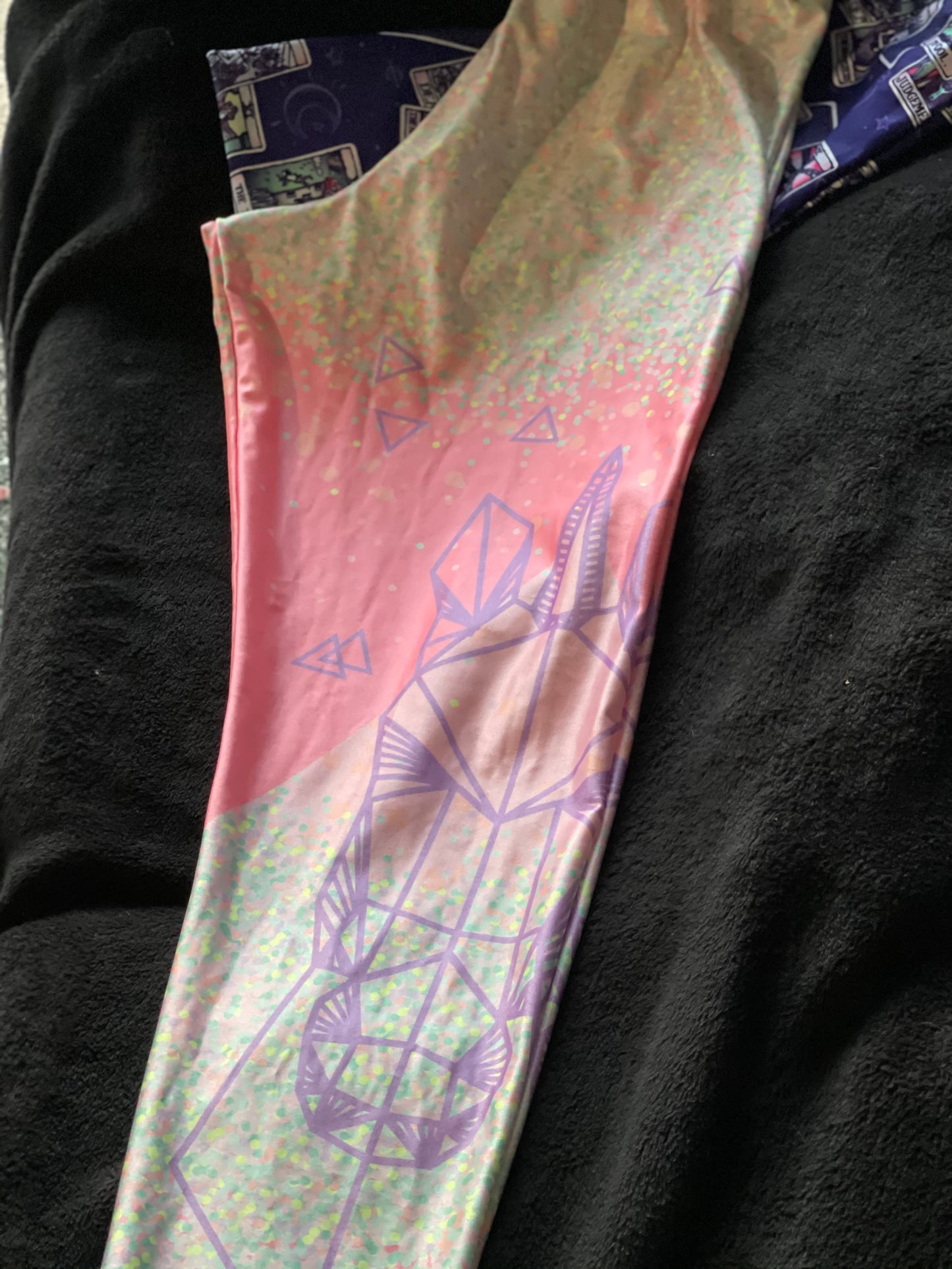 Unicorn sparkle leggings XL/XXL