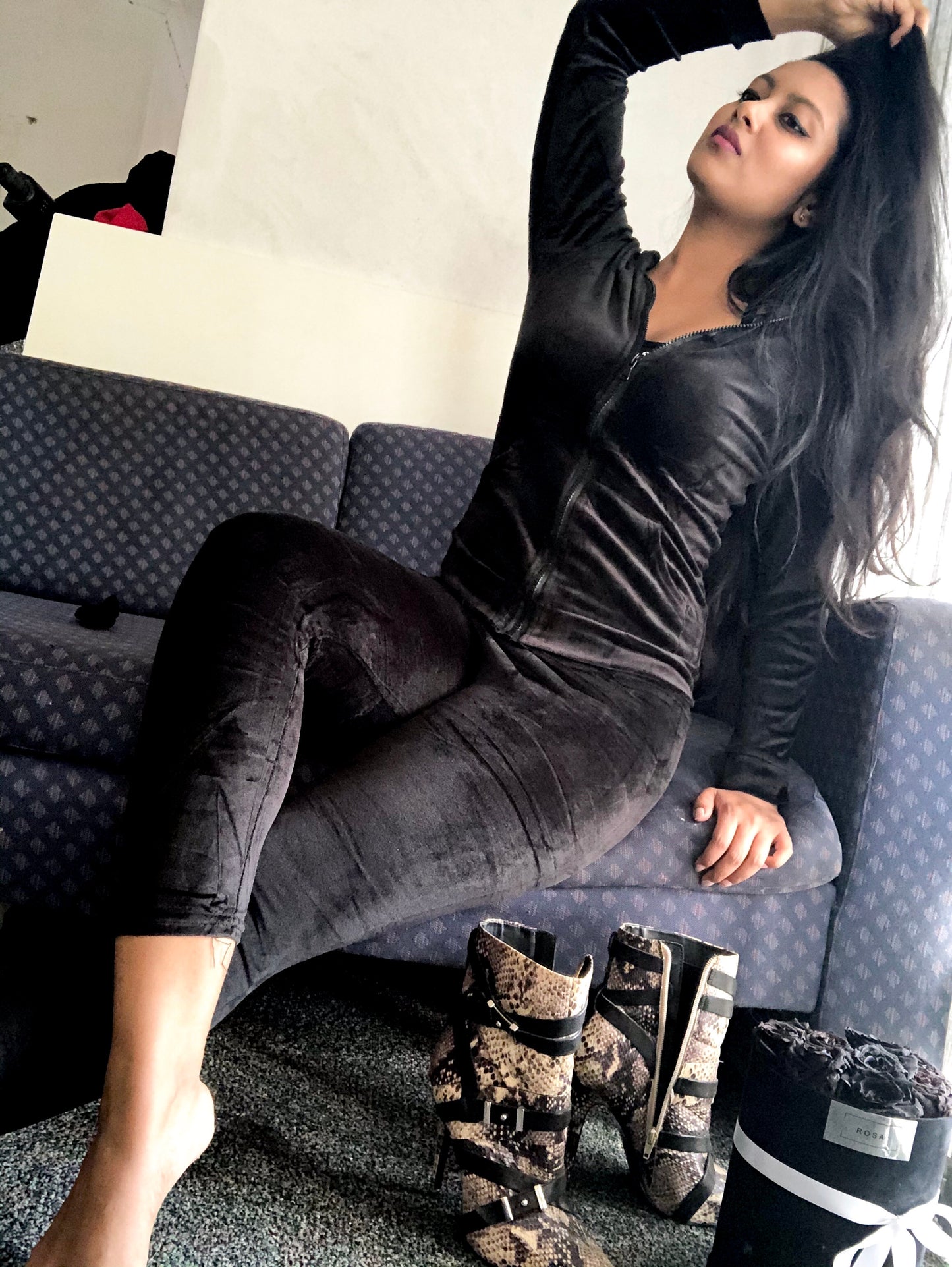 Valentina: Velvet Tracksuit