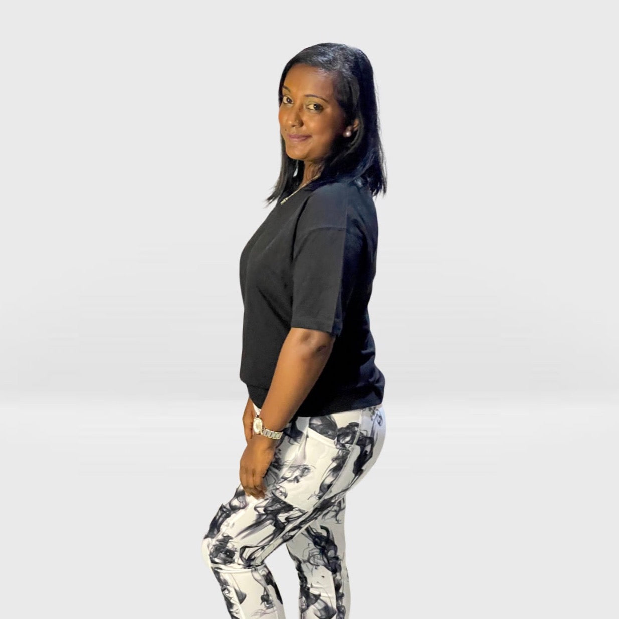 Deena Marble leggings