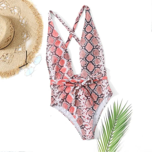 Python printed Monokini