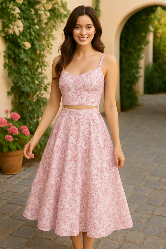 Santorini Skirt Set