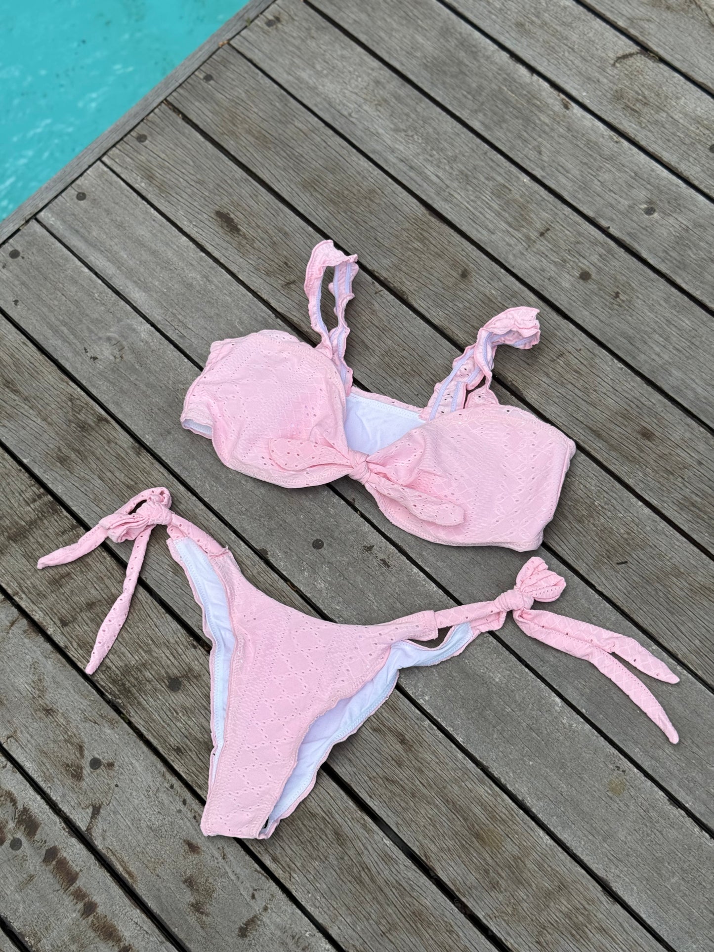 Baby pink bikini