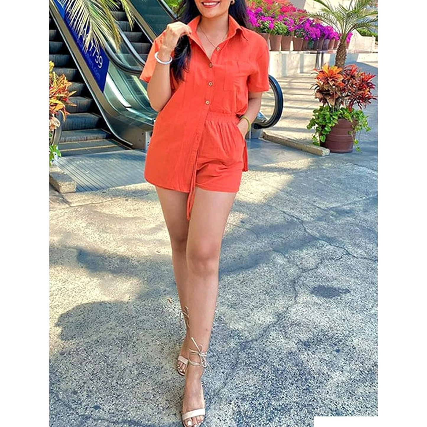 Breezy Summer Shorts Set