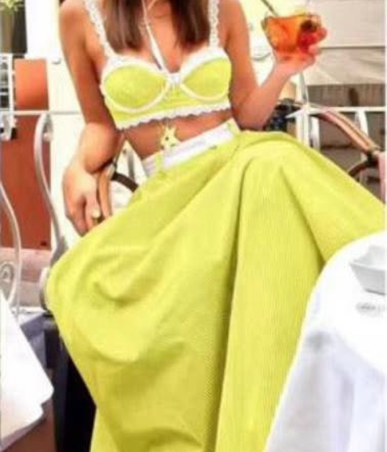 Limoncello Skirt Set