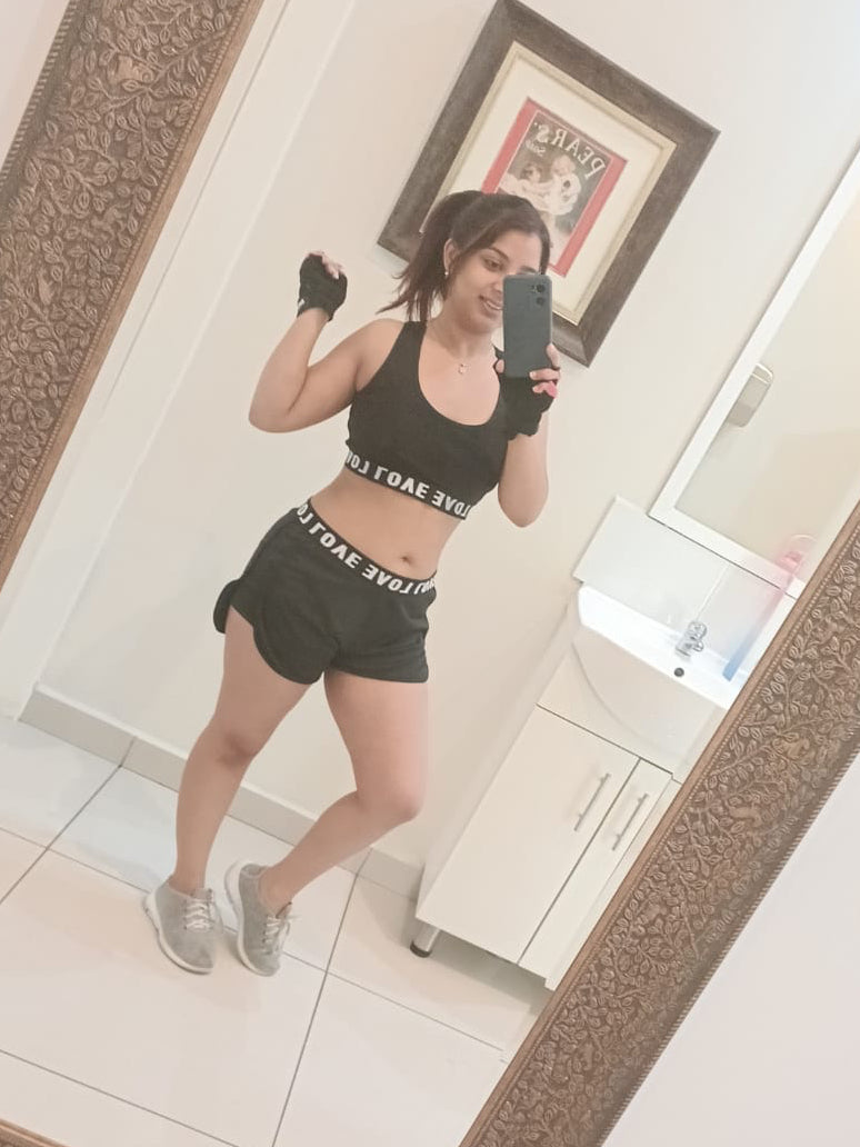 One Love Shorts set