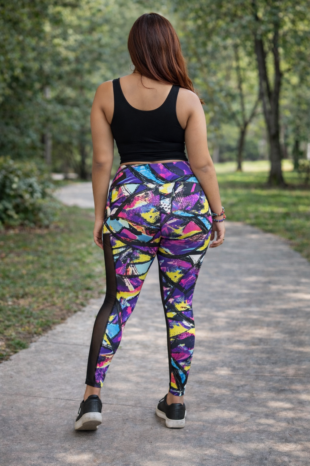Butterfly Sanctuary Mesh Leggings
