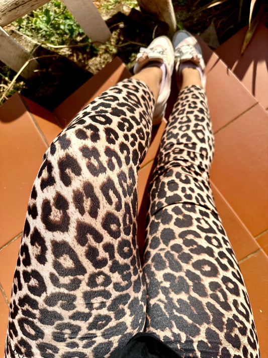 Leopard casual leggings