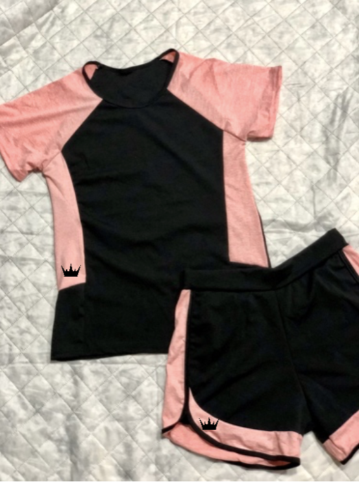 Minnie Shorts set-pink