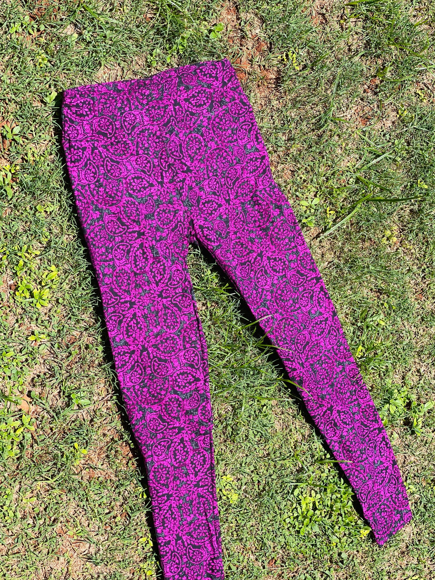 Purple fantasy leggings