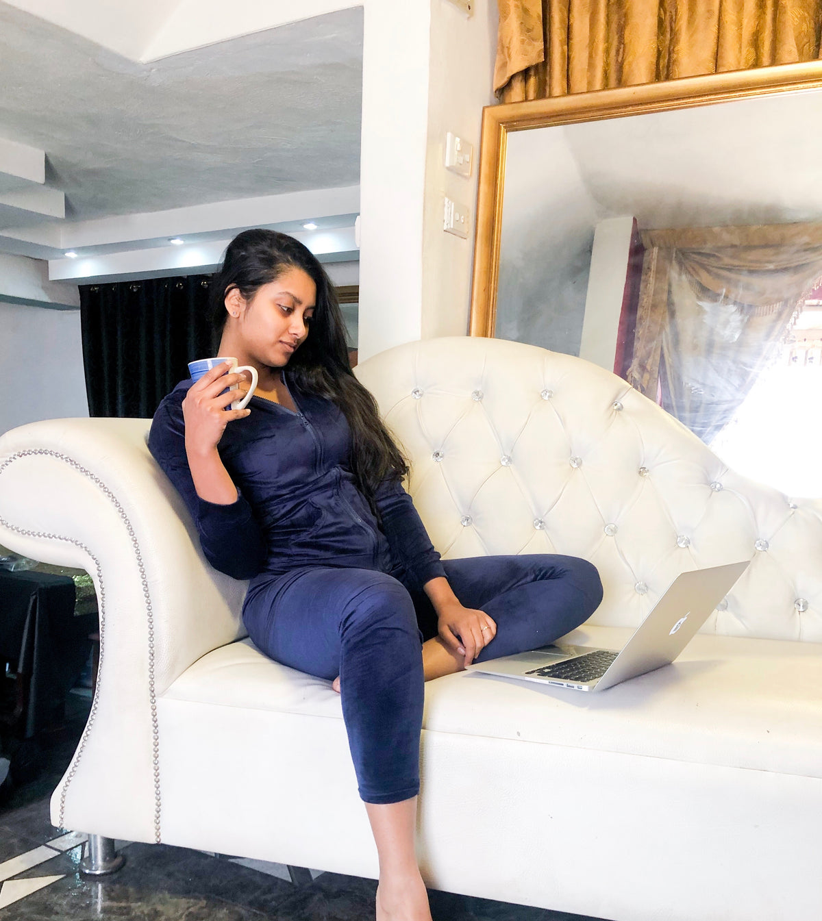 Valentina: Velvet Tracksuit