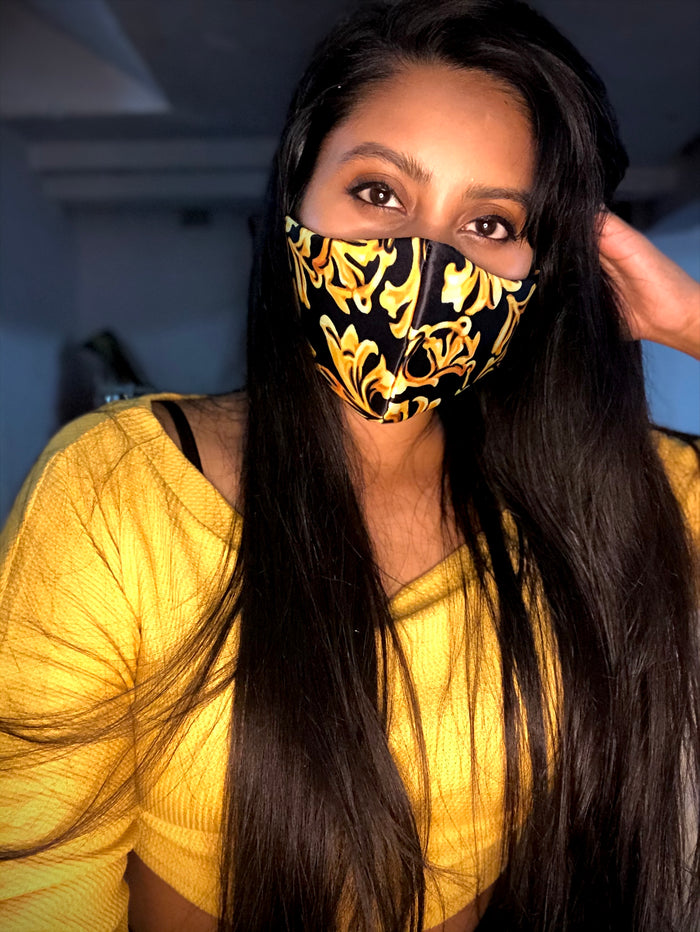 Lux gold mask