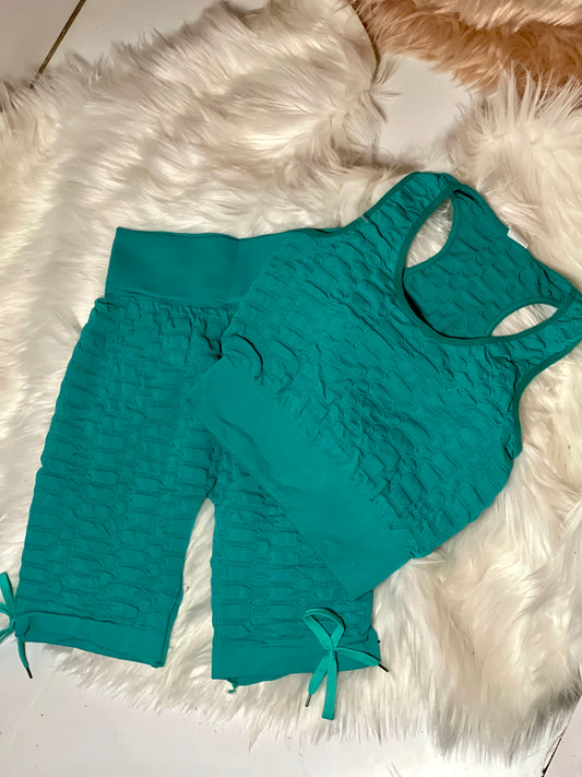 Lili Textured Shorts set